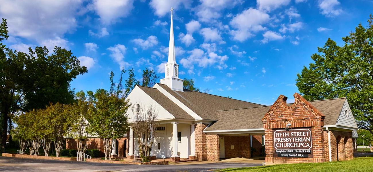 Church Sign and Front